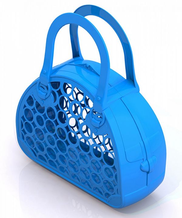 Basket bag (blue) 133/3